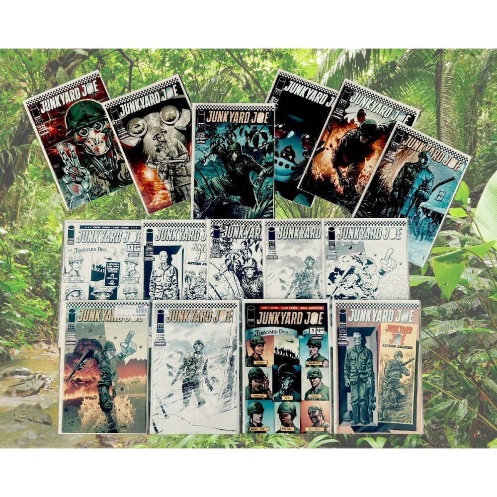 Junkyard Joe 1-6 Full Run + 9 Issue #1 Variants NM Image Comics Lot ©2022-2023